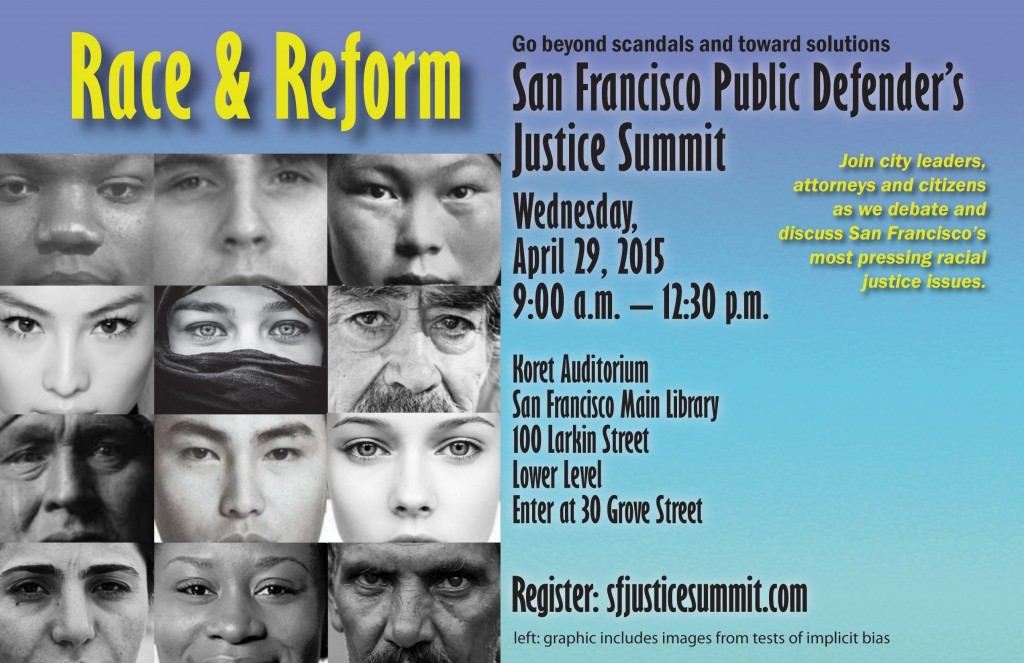 Race & Reform the Focus of April 29 Summit