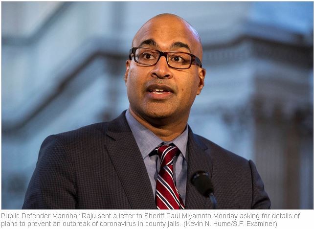 Public defender calls for measures to prevent a coronavirus outbreak in jail