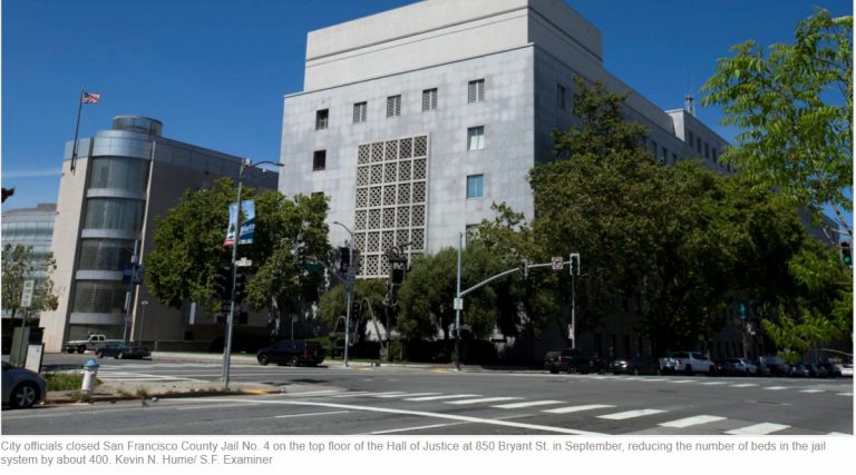 SF Jail Closure Prompts Doctor to Call for Release of More Inmates