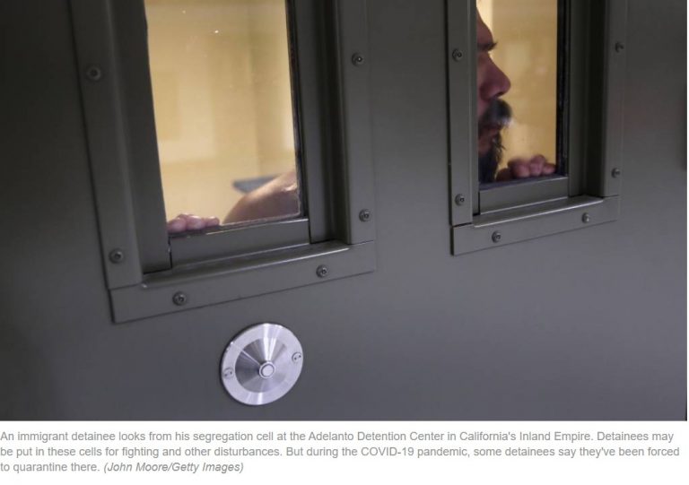 ICE Misusing Solitary Confinement for COVID-19 Quarantine, Detainees Say