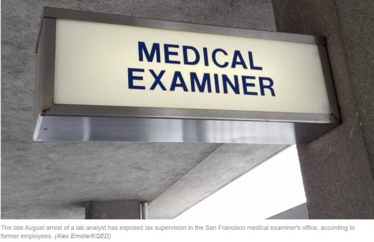 Lots of Drugs, Lax Oversight: Former SF Medical Examiner Staffers Say Lab Analyst’s Meth Arrest ‘Just the Tip of the Iceberg’