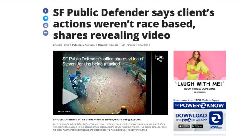 SF Public Defender says client’s actions weren’t race based, shares revealing video