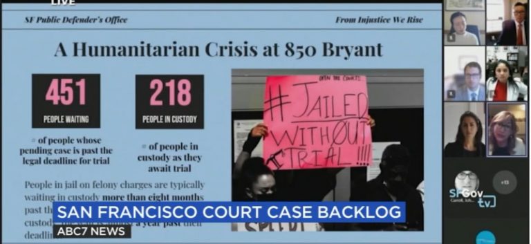 Supervisors Join Public Defenders to Address San Francisco Trial Backlog