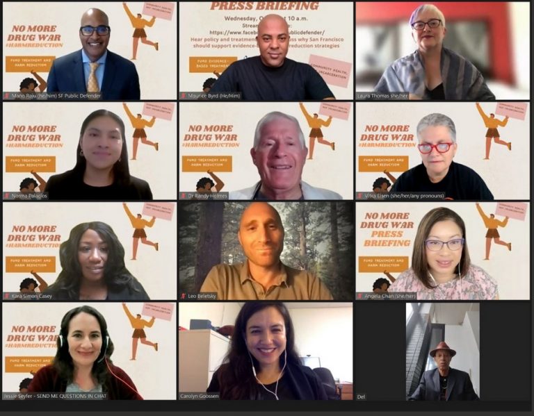 Drug Policy Experts and Treatment Providers Urge Evidence-based Treatment & Harm Reduction Strategies Needed to Address SF Public Health Crisis