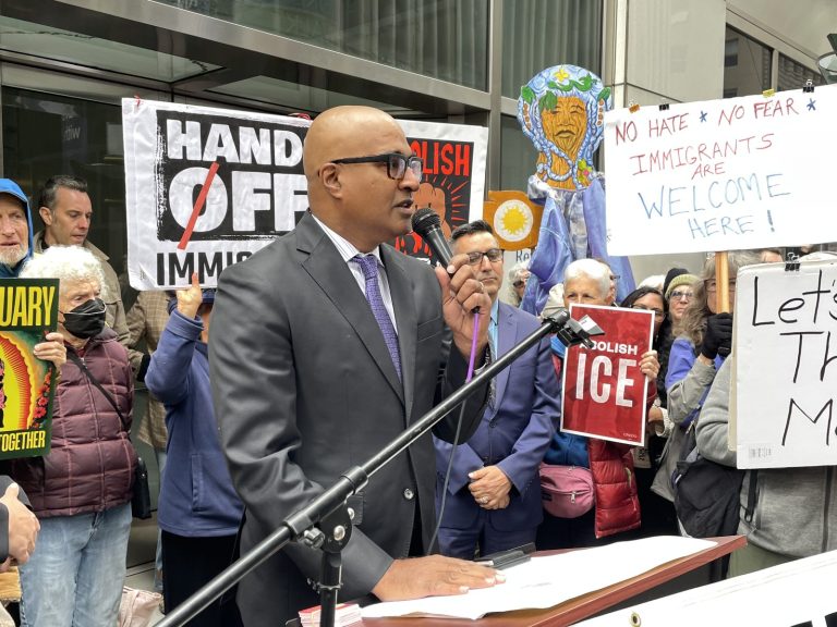 Immigrant Justice Groups Rally in San Francisco, Sacramento to Protest ICE Operations at Immigration Courts and Defend Immigrants, Due Process